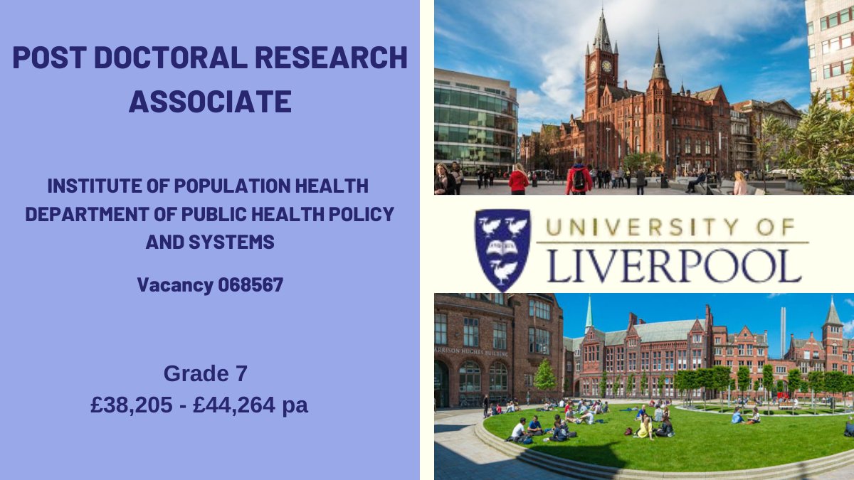 Liverpool University Jobs tweet media