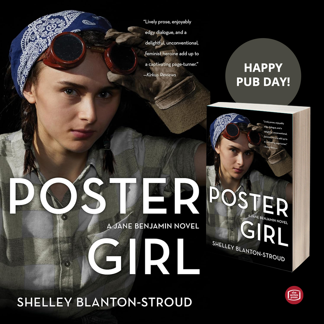 Happy Pub Day to Poster Girl by Shelley Blanton-Stroud! Order now! bookshop.org/p/books/poster…