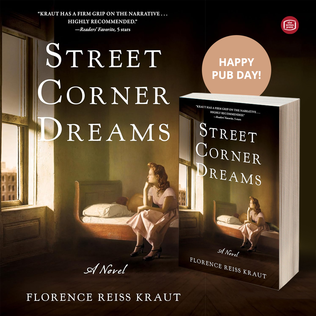Happy Pub Day to Street Corner Dreams by Florence Reiss Kraut! Pick up today! bookshop.org/p/books/street…