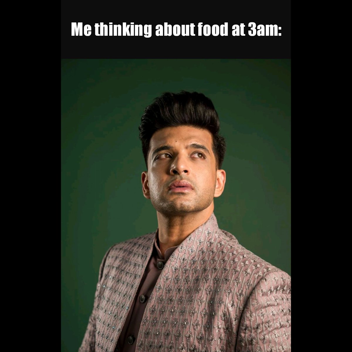 Karan Kundrra looks handsome in this look😍💥💜

#glamsham #KaranKundrra #handsome #hunk #memes #glamshammemes #foodmemes