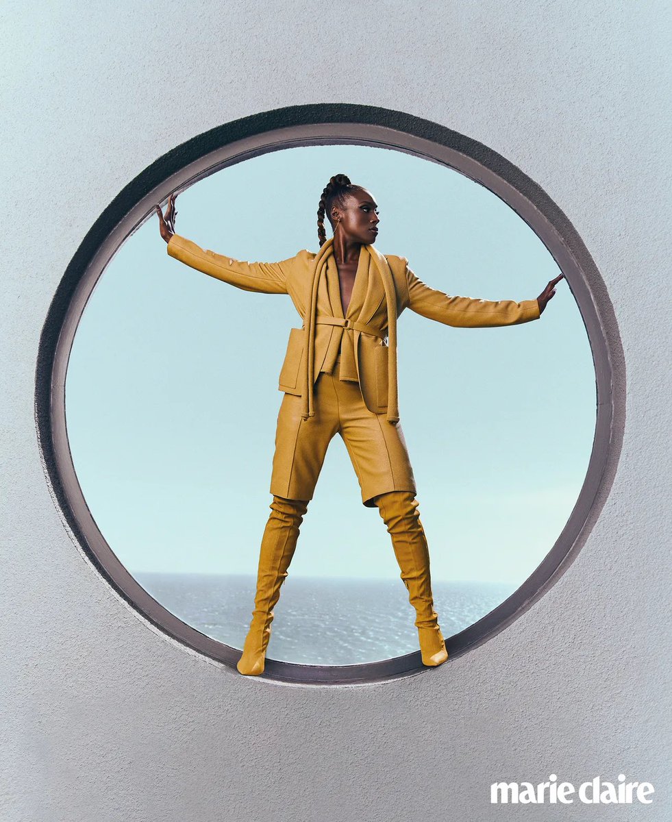 flyrebel's tweet photo. And s/o to @NikkiOgun on her first top to bottom issue as EIC of @marieclaire 🥳 https://t.co/CH9AxVBLz6