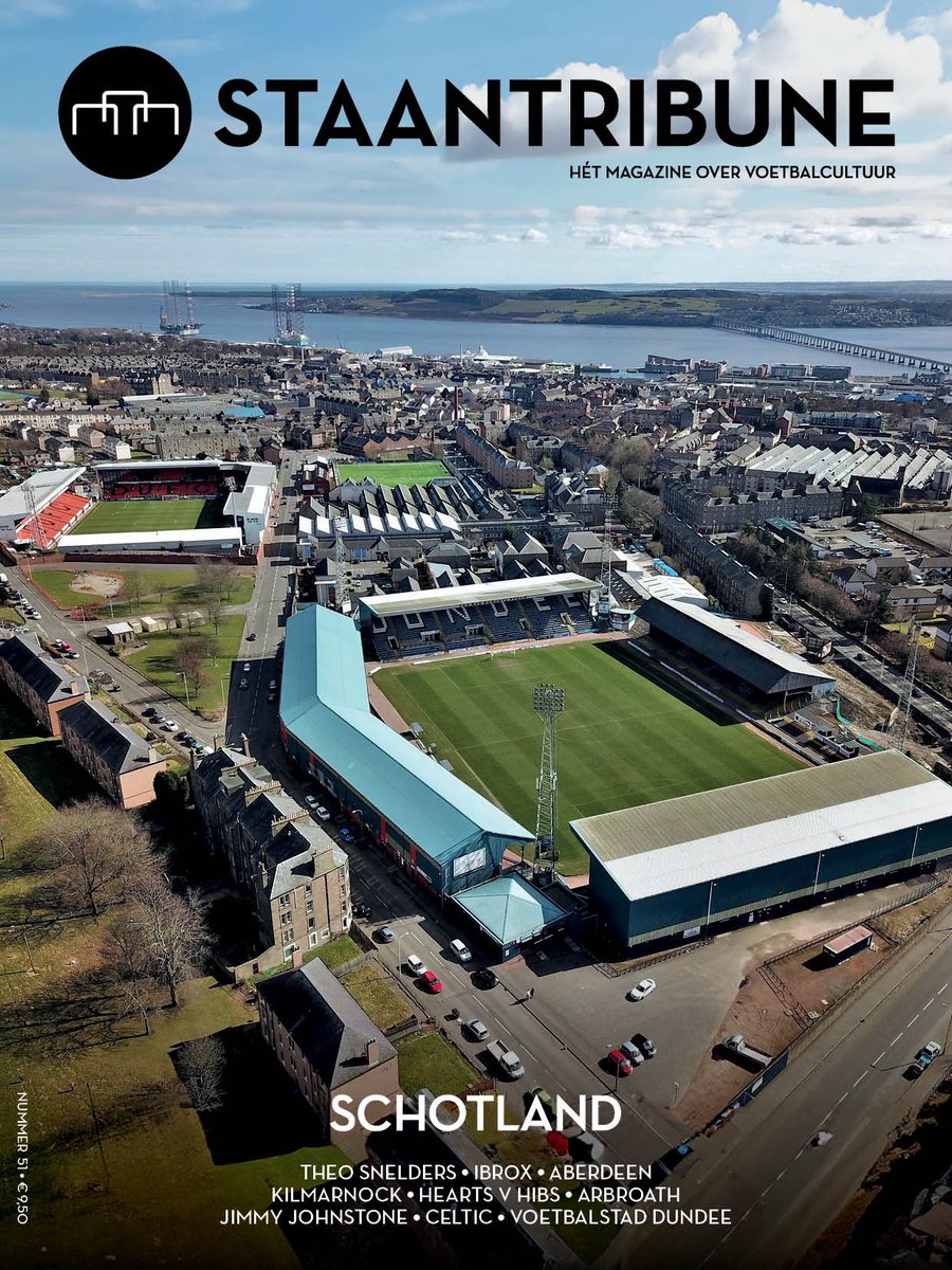 Staantribune's tweet photo. NIEUWE COVER BEKEND‼️
Staantribune nummer 5⃣1️⃣ gaat geheel over Schotland!🏴󠁧󠁢󠁳󠁣󠁴󠁿

Met onder meer:
🏟️ Ibrox
🥅 Theo Snelders
🤎���🤍 Hearts v Hibs
🐟 Arbroath FC
🧡🖤💙🤍 Voetbalstad Dundee
⚪️🟢⚪️ Jimmy Johnstone en Celtic FC
🔵⚪️ Kilmarnock
❤️🤍 Aberdeen
⛰️ Dumbarton
🏴󠁧󠁢󠁥󠁮󠁧󠁿🏴󠁧󠁢󠁳󠁣󠁴󠁿 Wembley 1977
🇳🇱 Mark de Vries
⚽️ De Goal van Archie Gemmill
📸 Unieke foto’s van o.a. @StuartRoyClarke en @deafbeelding 

Pre-order (verschijnt 1-12, ruim op tijd voor de Sint 🎁) nu ZONDER VERZENDKOSTEN! ➡️ https://t.co/tkElqOadLh
