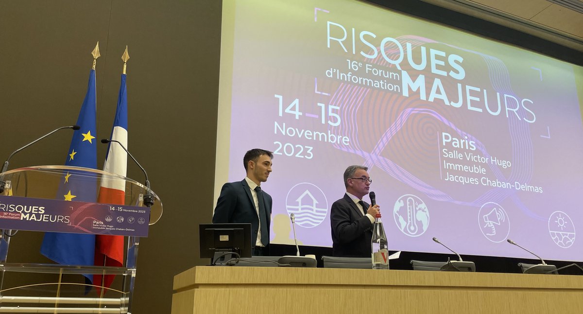 Ouverture du 16ème Forum les #IRISES en présence de

M. Patrice LASSALLE-BAREILLES d’<a href="/IDEAL_Co/">idealCO</a>
<a href="/jmzulesi/">Jean-Marc Zulesi</a> Président de la commission du développement durable <a href="/AssembleeNat/">Assemblée nationale</a> 
Mme Véronique LEHIDEUX Cheffe du service des risques naturels <a href="/Ecologie_Gouv/">Min. Ecologie Territoire Transports Ville Logement</a>

#collterr #risques #résilience