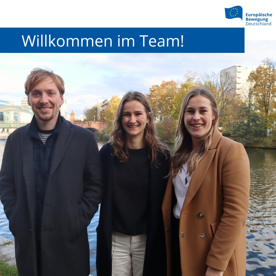 Neue  Gesichter bei der EBD - seit Anfang November sind Marieke Koopmann,  Paula Unger und @JonaDERJona Teil des EBD-Teams. Unser Alltag im  Praktikum wird so abwechslungsreich, wie auch die aktuellen  politischen Themen.
Hier bekommt ihr einen exklusiven Einblick #PraktischEBD