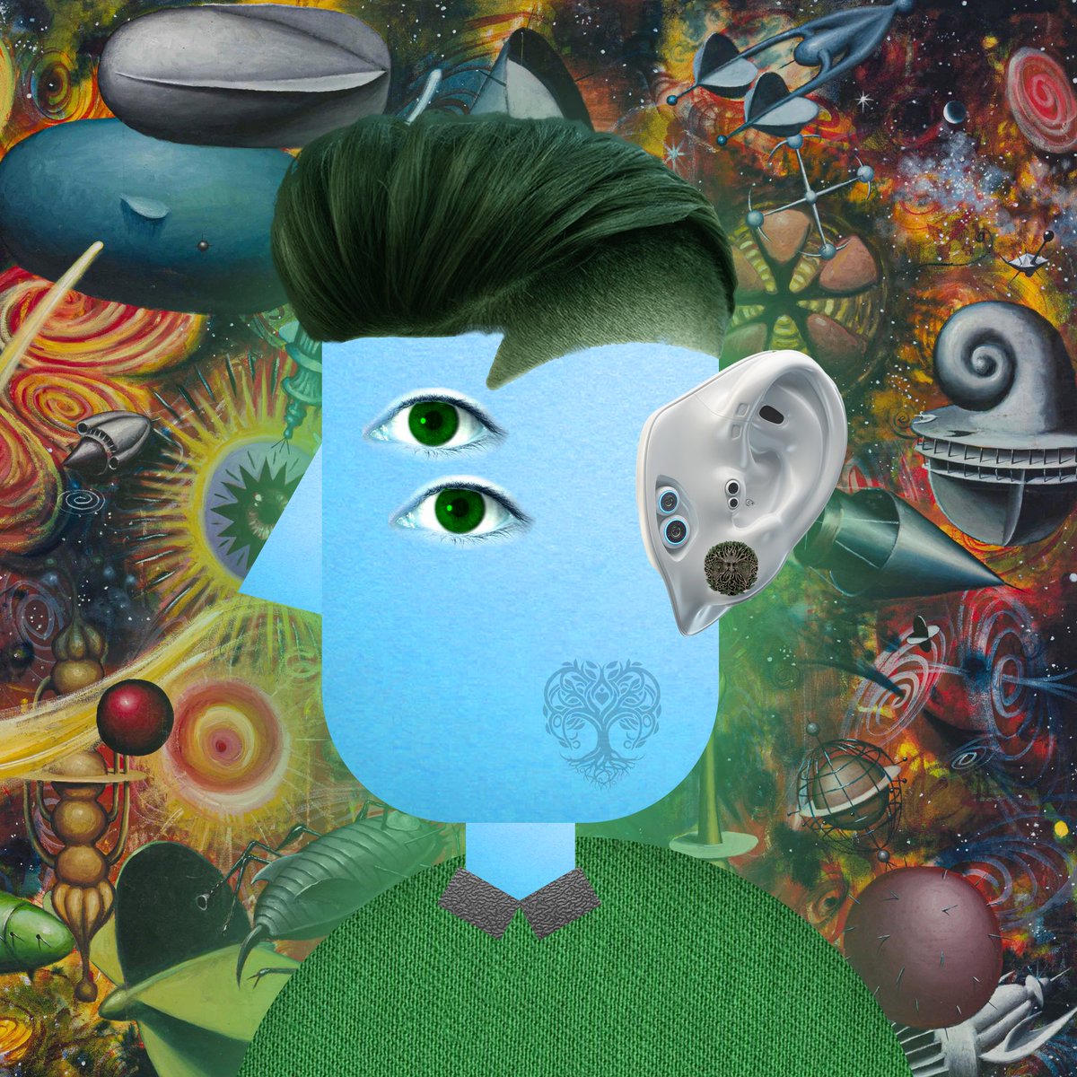 FaceToSee_'s tweet photo. Sneak Peek into the Goblin's Lair! 🧤💚 #FaceToSee

Blue skin with metal ears, something you've never seen before! 👀

The legend says to brace yourselves for a symphony of vibrant hues and diabolical details! 🚀👹

Are you ready for #Starknet Arcade Hub? 🔥 https://t.co/1lvCdvYVYH