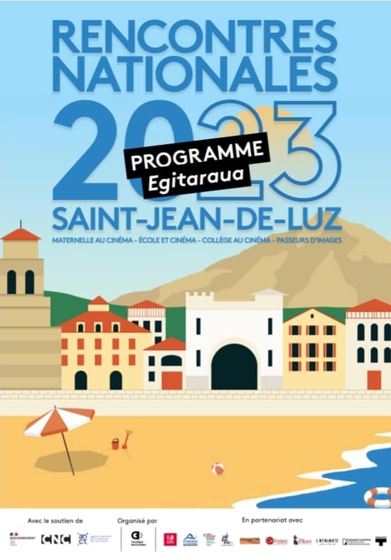 Ravie de me rendre à Saint Jean de Luz pour les rencontres nationales de L'Archipel des lucioles (ex-Passeurs d'images) pour participer au débat Comment le jeu vidéo rencontre-t-il l'éducation à l'image et pour animer un atelier machinima conception de films avec des jeux vidéo.