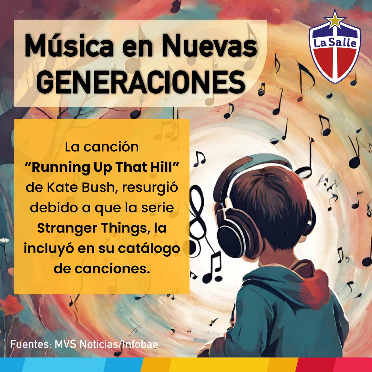 LaSalleMexico's tweet image. #MúsicaDeLos80 🎼 📣 Compartamos con nuestros hij@s esos #GrandesÉxitos de décadas pasadas.
#Música