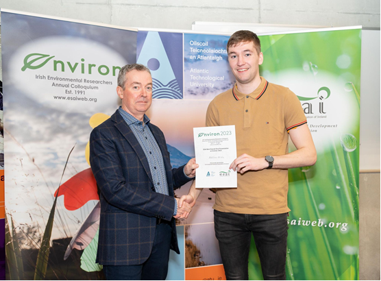 Chem_Lab_ATU's tweet photo. April 2023
Congratulations to Matthew McCole on winning "The best overall oral presentation" and to Wesley McCormick on winning "The best sensors related oral presentation" at Environ 2023. https://t.co/PZ7kGgLvRP