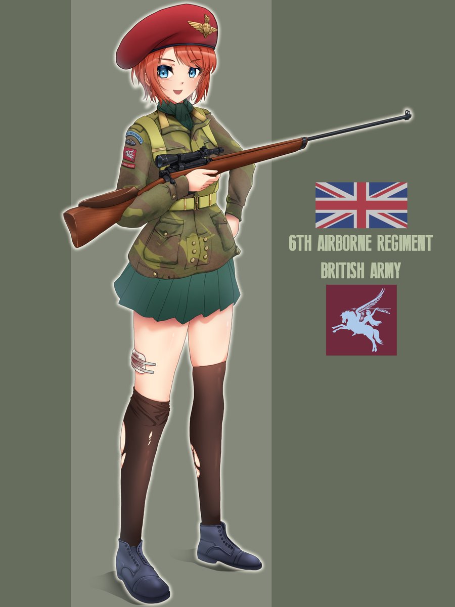 LeoChan1202's tweet photo. (Commission) A  commission british airborne  girl from my pixiv.

Just find myself a job recently and it really make me  exhausted everday . But I will still try to update new pic as often as I can -

#Commission  #委託 https://t.co/GNv5i8ZHFP