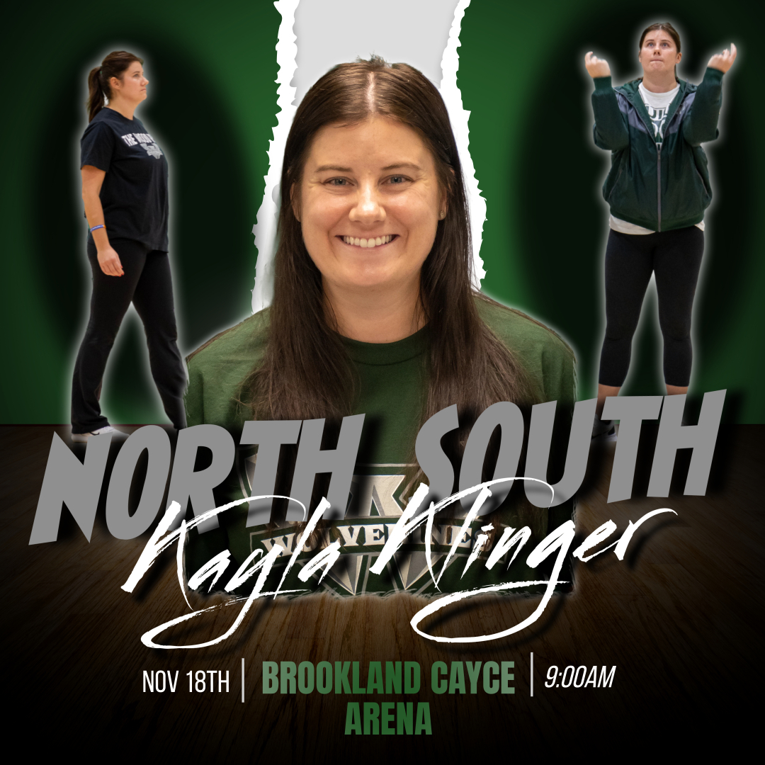 Congrats to Lyniah Kitt &amp; Coach Klinger. Lyniah was chosen to represent WHS in the North South Volleyball Match. Coach K. was chosen to Coach the North South Volleyball Match. The match will be held at Brookland Cayce Arena on 11/18 @ 9:00am! #thewood #levelup #woodlandvolleyball