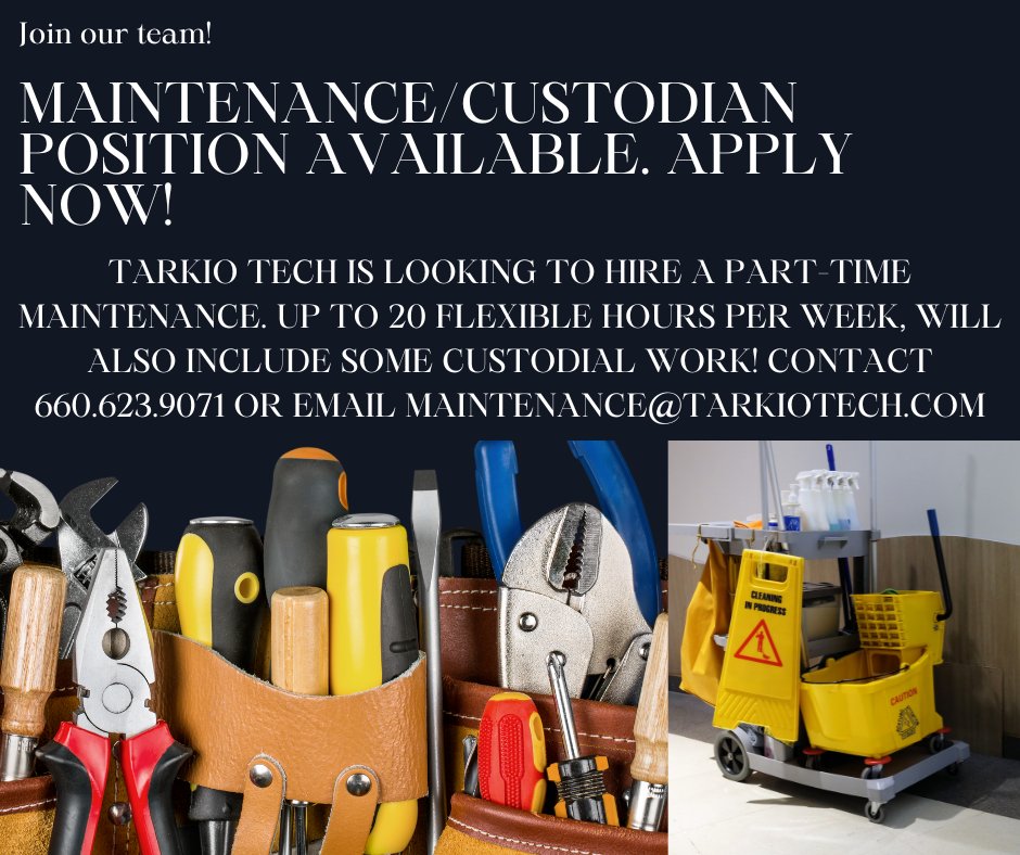 TarkioTech's tweet image. Are you looking for a part-time job? We are hiring with flexible hours!