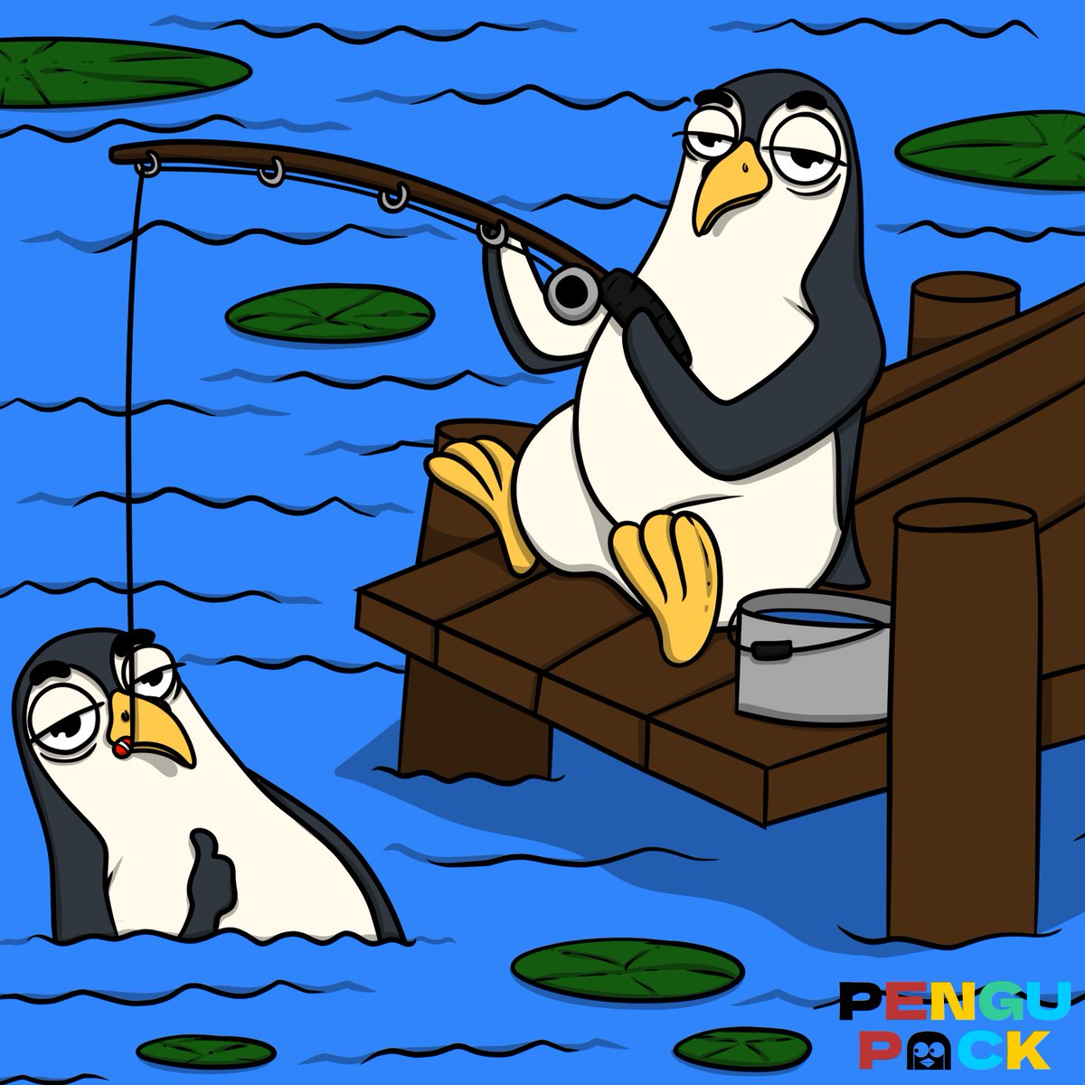 pengupack's tweet photo. GM WORLD...

Lets fishing me... 
lets rock the world together with us...

FREE MINT IS LIVE CHECK @opensea https://t.co/vVoF9uy1E8