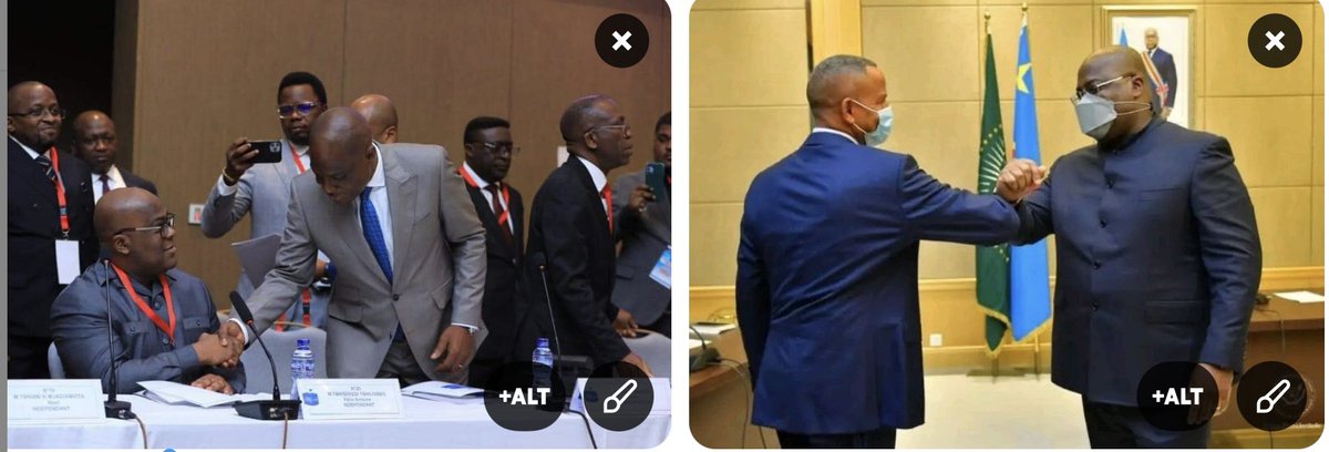 RDC : <a href="/moise_katumbi/">Moise Katumbi</a> n’avait jamais fait des courbettes à Félix Tshisekedi comme l’a fait <a href="/MartinFayulu/">Martin Fayulu</a> hier.