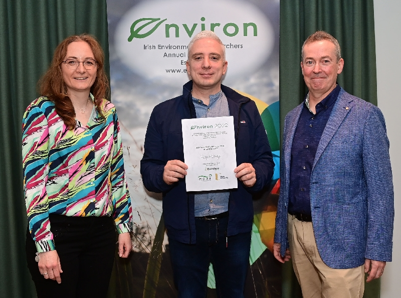 Chem_Lab_ATU's tweet photo. Congratulations to Laura McDaid on winning the award for "Best overall student poster" and Padraig McDonagh for "Best analytical chemistry poster". https://t.co/421dNHesb3