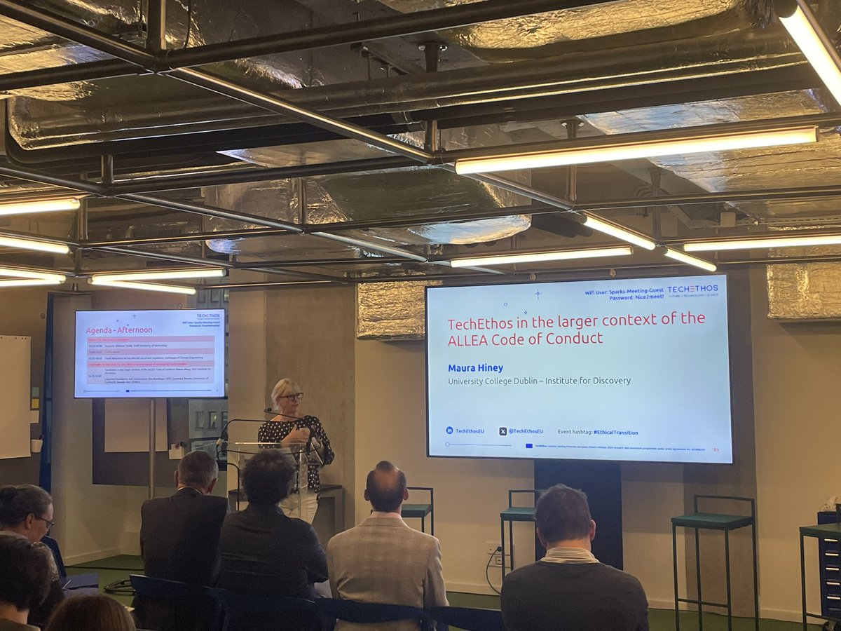 We wrapped up the day with comments from ALLEA's Maura Hiney, who commended our contributions to research guidelines and policy related to emerging technologies, and some closing words from our own Eva Buchinger, Laurence Brooks, and Renate Klar about the legacies of our work.