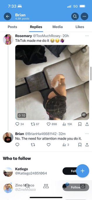 4 pic. This morning I’m blocking a @BrianHa46681142. I’m used to getting random haters, but this guy