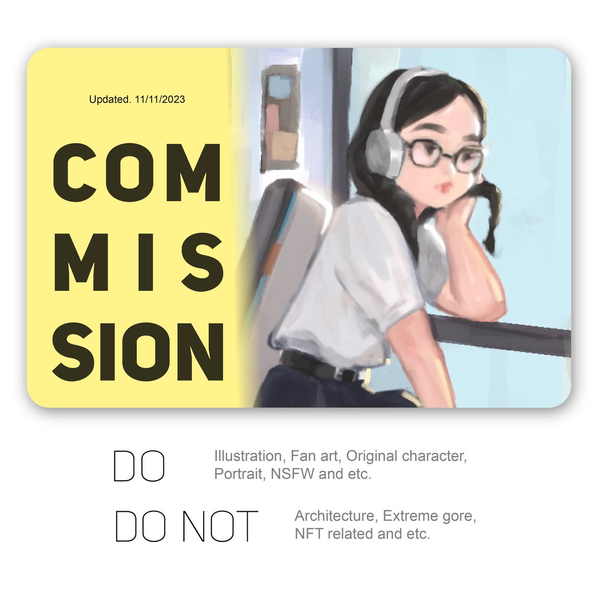 NN_1914's tweet photo. Commissions are open! ♥️ 
If you are interested, pls dm me in my IG account 

#digitalart #commissionopen #Commission #รับวาดรูป https://t.co/zN0NeJFf2c