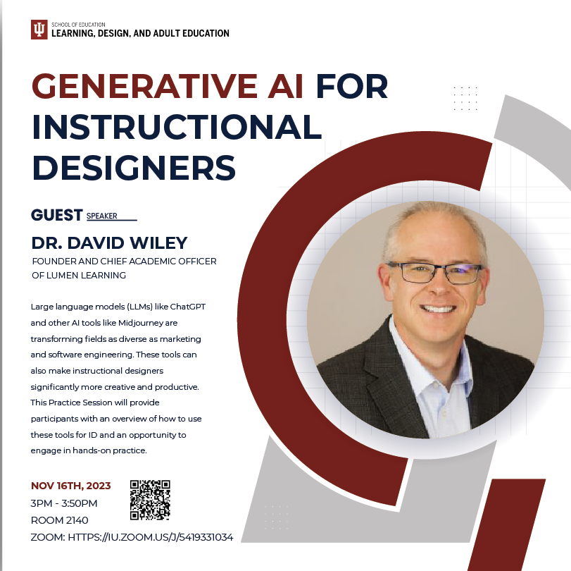 Learning, Design, and Adult Education at IU tweet media