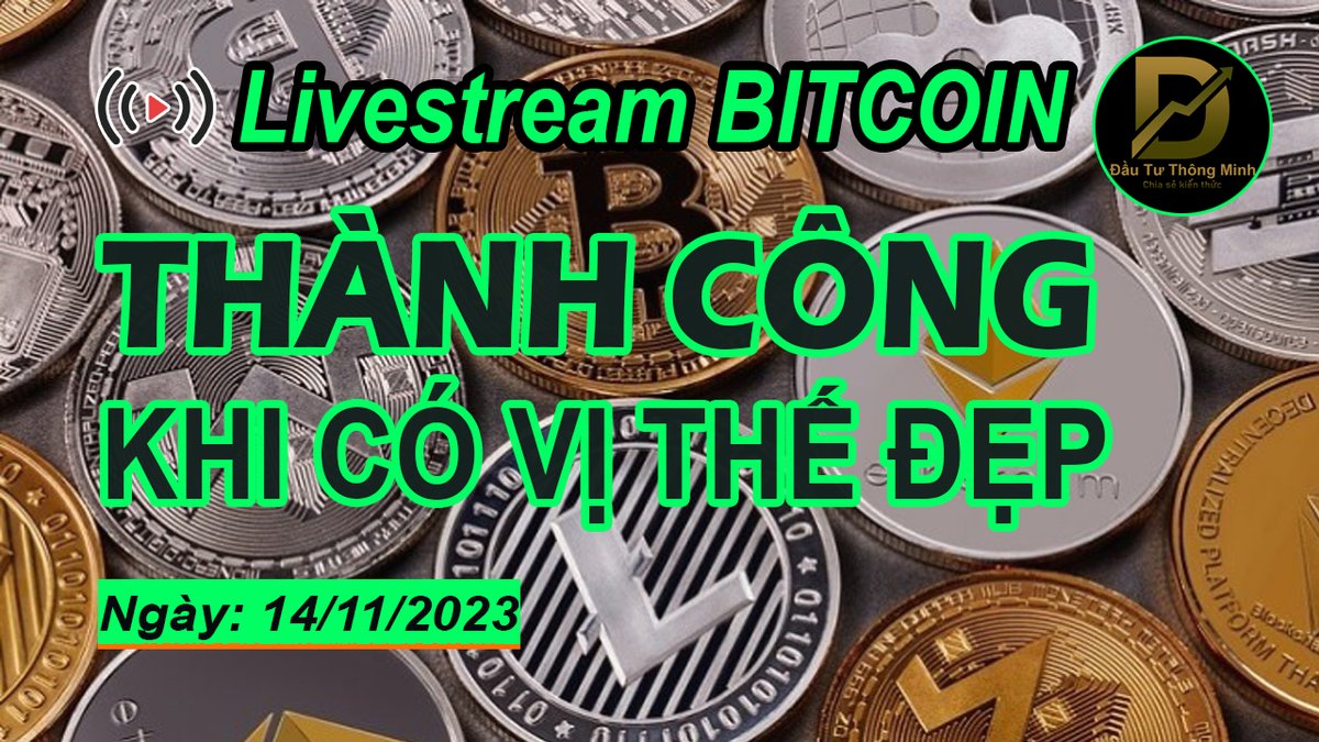 LIVESTREAM BITCOIN - THÀNH CÔNG KHI CÓ VỊ THẾ ĐẸP youtube.com/live/T-kwktZ_u… via <a href="/YouTube/">YouTube</a>