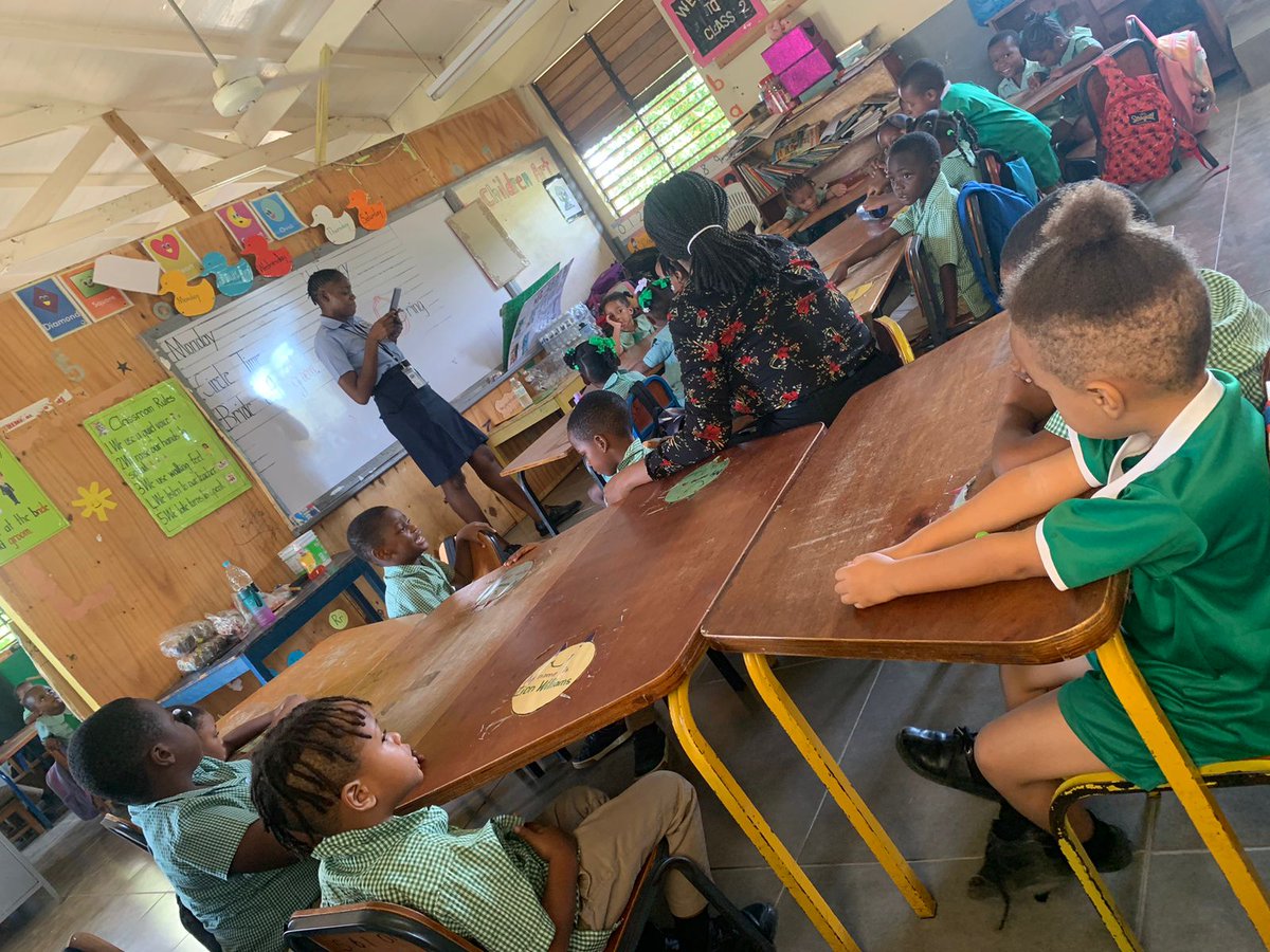 KemmyLeslie (@kemmyleslie) on Twitter photo Thanks to District Constable Brown from JCF in reading to children at Sandy Bank Infant in #ReadAcrossTheParish St.Elizabeth earlier #12StandardsMatter <a href="/ECCJA/">Early Childhood Commission</a> <a href="/TanishaMill2012/">Tanisha Miller</a> <a href="/cfranoBrighty/">Carene</a> <a href="/golebourne/">Kadeem Golebourne ECC</a> <a href="/ItzmellEcc3/">ItzMell_ECC3</a> <a href="/Stcy14226538/">October Girl✨️♏️</a> <a href="/Kevin62642151/">Kevin</a> <a href="/GrantShaunette/">Shaunette Grant</a> <a href="/Andrea58383539/">Andrea Tulloch-Davis</a> Thanks to District Constable Brown from JCF in reading to children at Sandy Bank Infant in #ReadAcrossTheParish St.Elizabeth earlier #12StandardsMatter <a href="/ECCJA/">Early Childhood Commission</a> <a href="/TanishaMill2012/">Tanisha Miller</a> <a href="/cfranoBrighty/">Carene</a> <a href="/golebourne/">Kadeem Golebourne ECC</a> <a href="/ItzmellEcc3/">ItzMell_ECC3</a> <a href="/Stcy14226538/">October Girl✨️♏️</a> <a href="/Kevin62642151/">Kevin</a> <a href="/GrantShaunette/">Shaunette Grant</a> <a href="/Andrea58383539/">Andrea Tulloch-Davis</a>