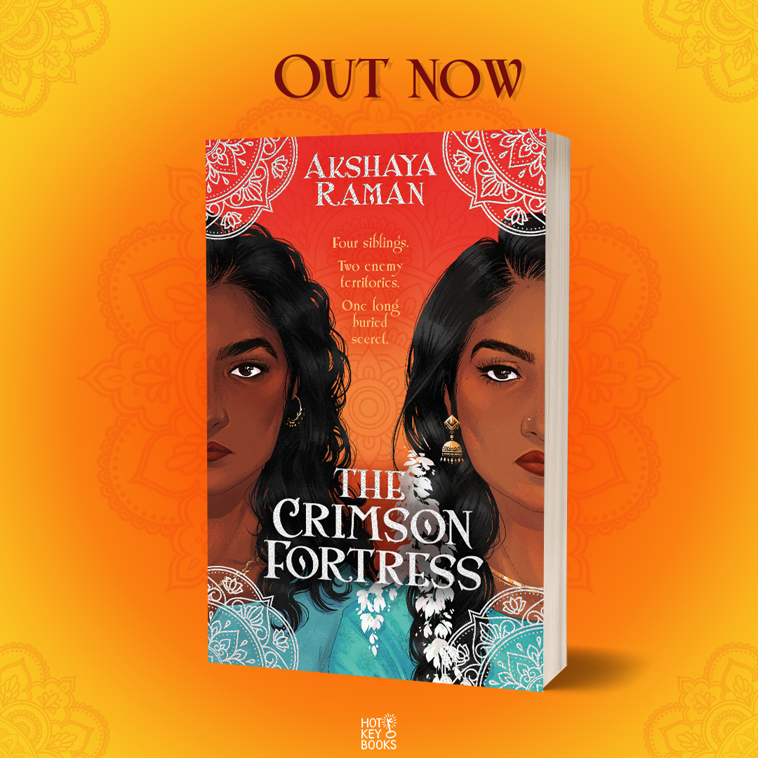 Four siblings. Two enemy territories. One long buried secret. I didn't know the cover of The Ivory Key could be topped. But here she is! The epic conclusion to your favourite, Indian inspired fantasy duology is out TODAY: lnk.to/CrimsonFortress