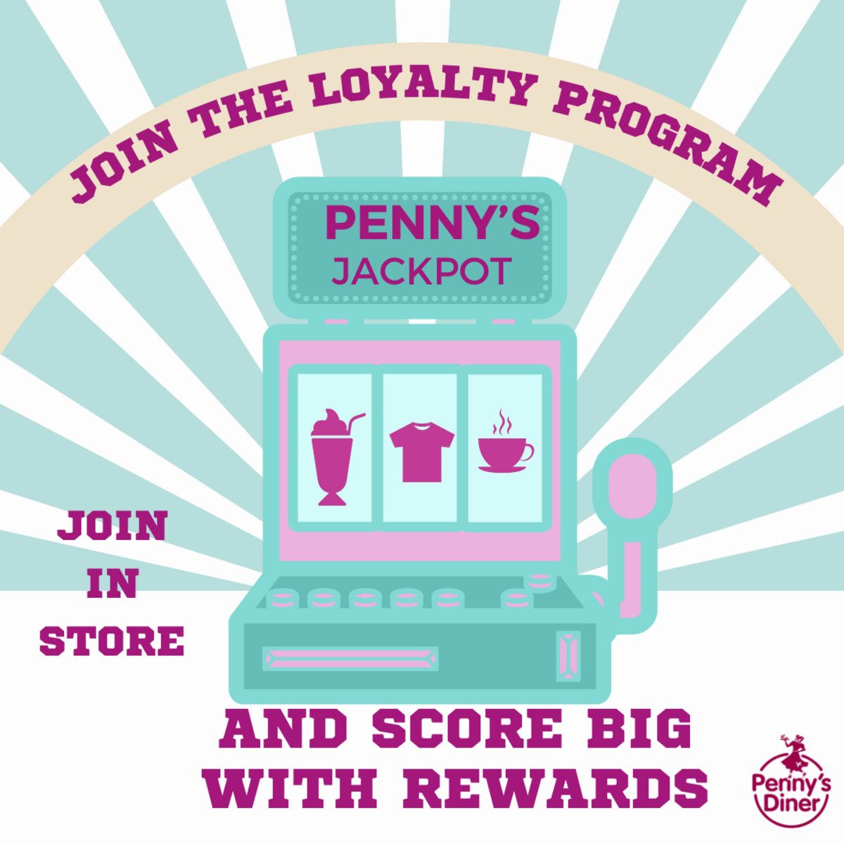 Join our loyalty program today and unlock a world of rewards! 🌟 Earn points with every purchase and watch your savings grow. Come into  Penny's Diner Rawlins to get started!✨ #LoyaltyRewards #JoinNow #pennysdiner