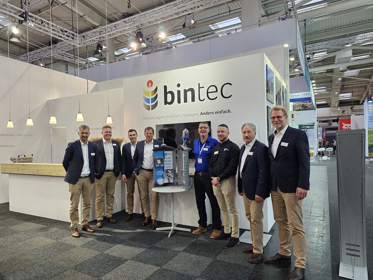 OPIAgSolutions's tweet photo. Come see us at @agritechnica with our good friends and valued partner #Bintec. We're in booth #G05, Hall 6 with the latest grain management tips, plus some refreshment! #agritechnica23 #grainquality https://t.co/QoTQlEMreL