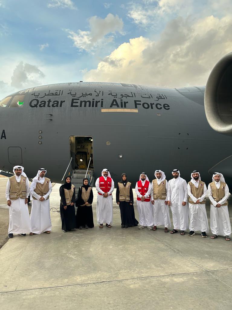 MofaQatar_AR's tweet image. وزير الدولة للتعاون الدولي @Lolwah_Alkhater تترأس وفد دولة قطر إلى العريش ورفح لإيصال مساعدات إضافية للشعب الفلسطيني

#الخارجية_القطرية