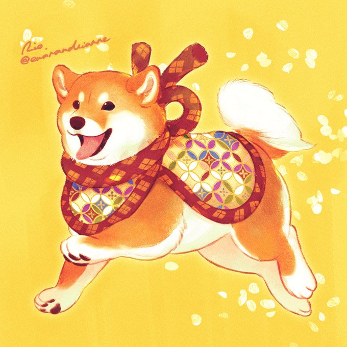 「no humans shiba inu」 illustration images(Latest)｜5pages