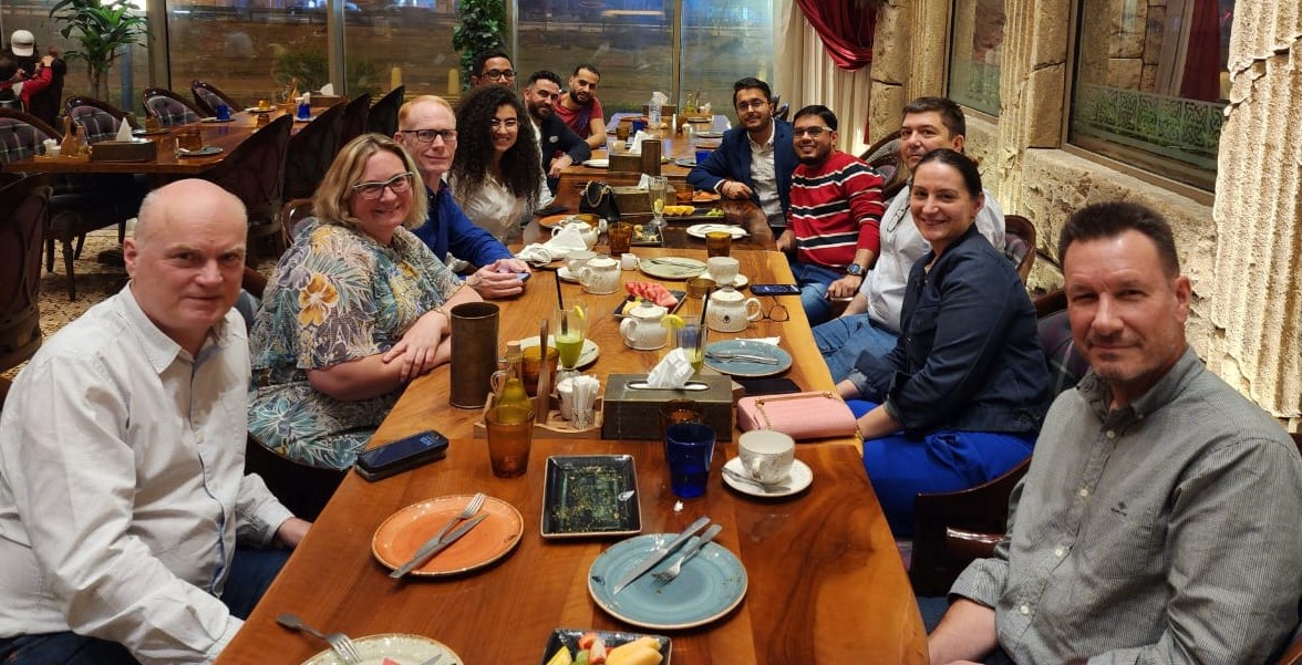 Hyland hosted a pre-event dinner yesterday at Al Meshwar Restaurant, Dubai. It was an evening filled with strategic discussions, shared visions, and strengthening partnerships. 🤝

#Accely #Hyland #Partnership #DigitalEvolution #DinnerEvent #DubaiEvents