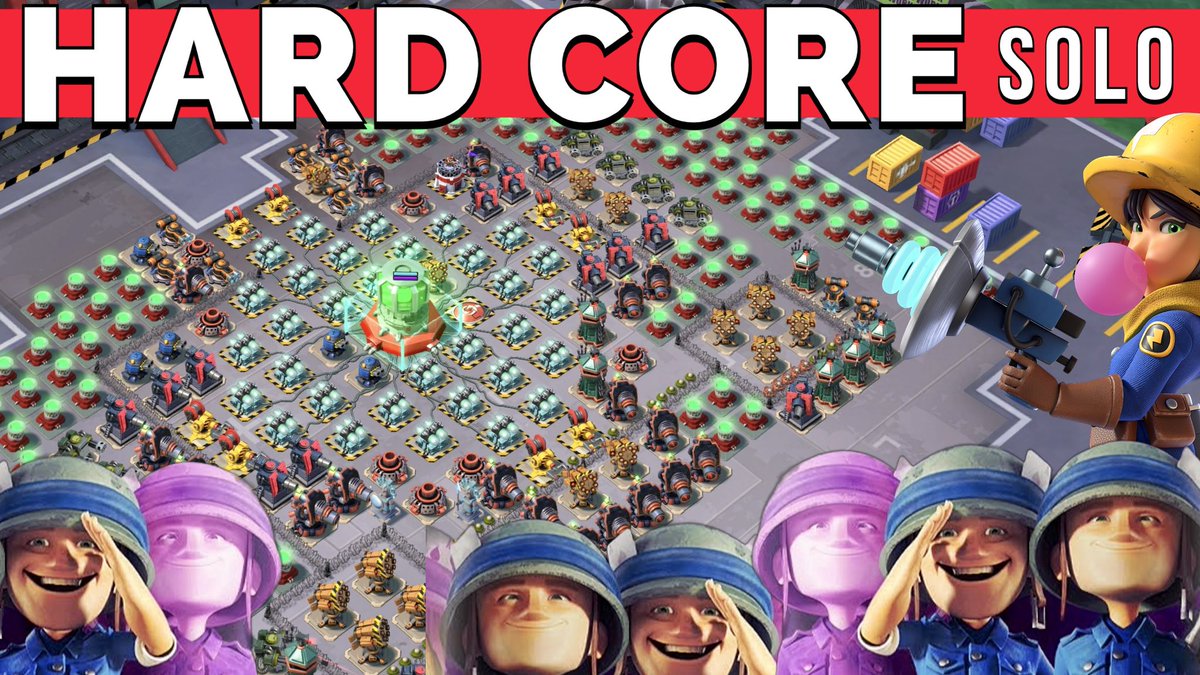 watch here 👉🏼 youtu.be/baKN4LneuYU?si…
a SOLO on HARD CORE with these troops? 😳 
#hardcoresolo #teamwork #boombeach #strategygame #supercell #supercellgames #attackstrategy #gameplay #boombeachvideos #tutorial #tutorials #hardcore #besttroops