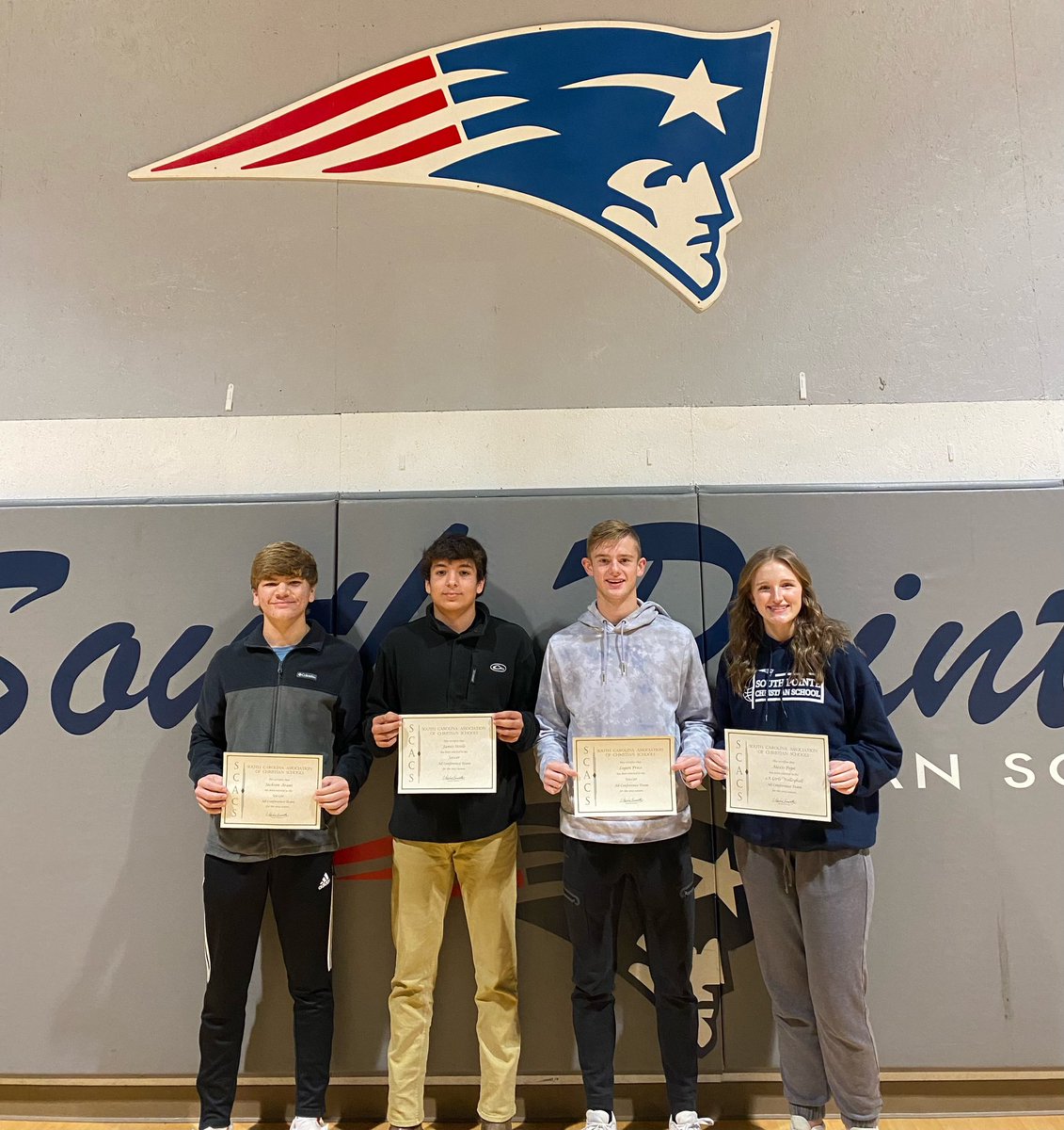 apope_11's tweet photo. This morning I was given the SCACS All Conference Player for my school, and I’m grateful that this is my third year in a row to receive this award for volleyball. Thank you to all my Coaches!! https://t.co/EqoO2lLpya