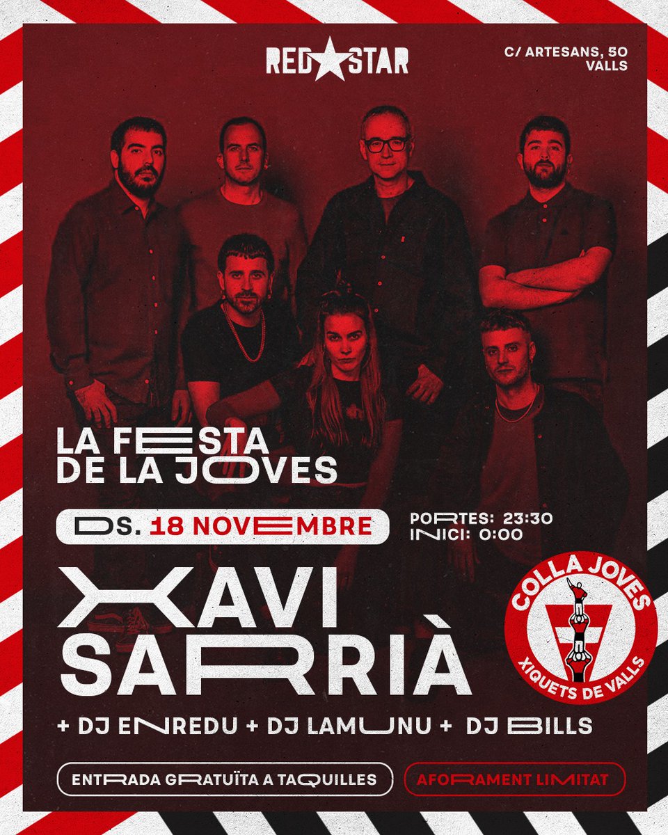 xavisarria's tweet photo. Valls. 
Serà èpic. https://t.co/qq93oVy7Kw
