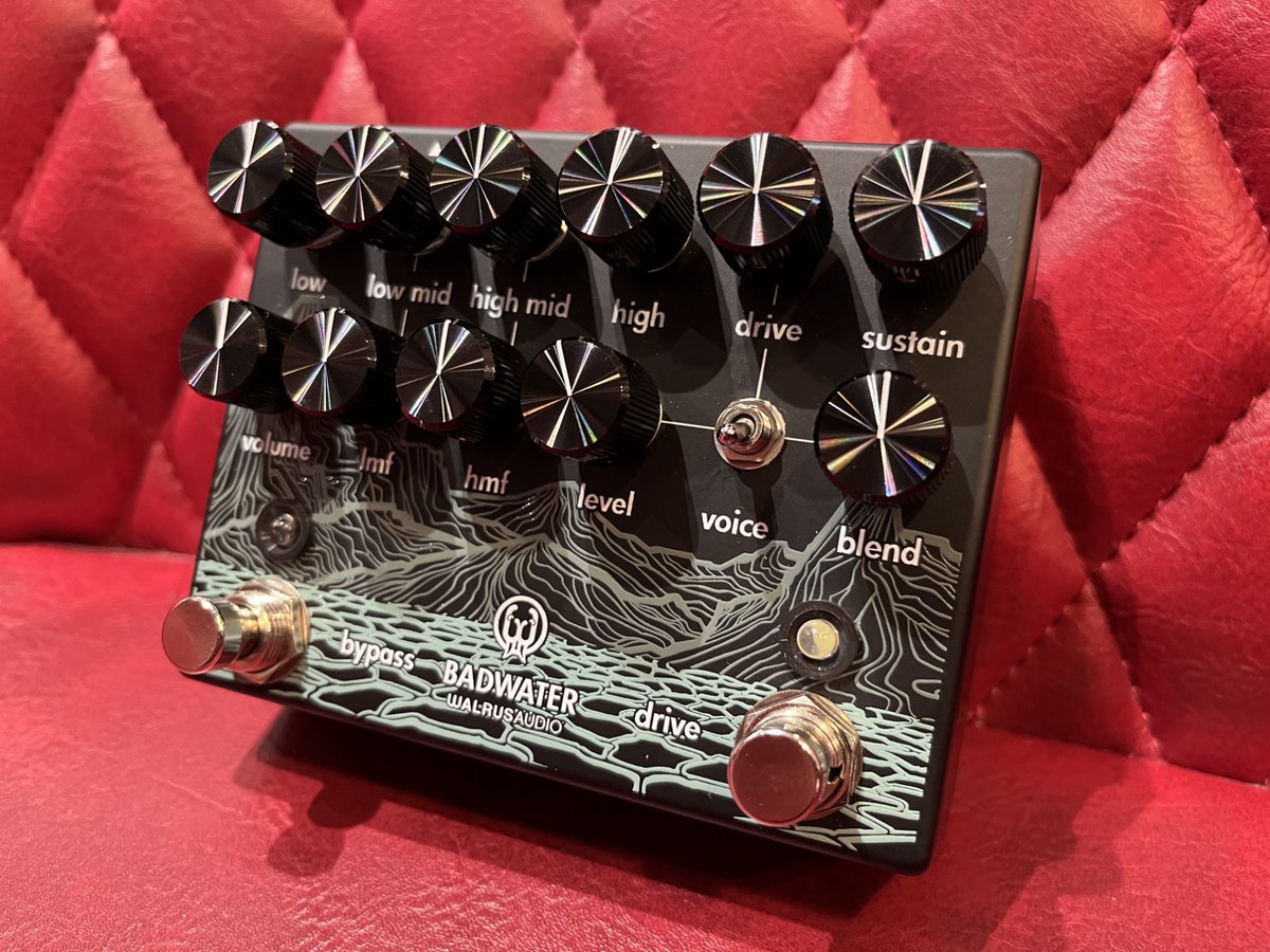pupil39plpl's tweet photo. わたしの新しい機材
Badwater
このベースプリアンプは最高に好みのサウンド
かっこいい✨
@WalrusAudio https://t.co/rMP7DfZtwN