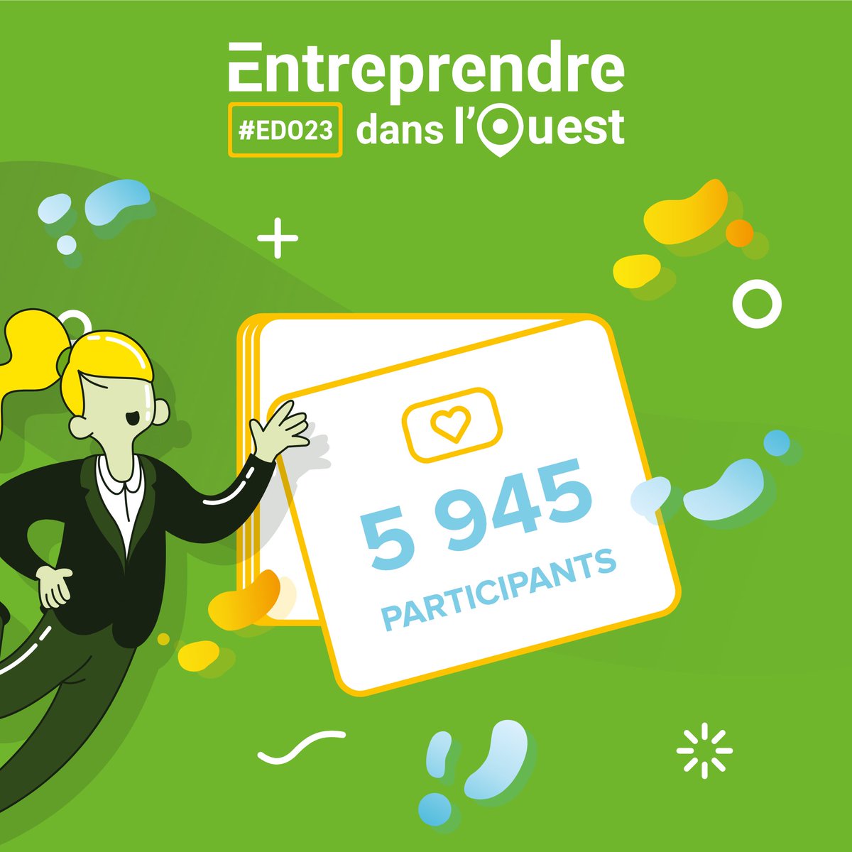 🎉 Franchise Event 2023 a rassemblé 5 945 participants ! 🙌  

Cette édition a été un succès retentissant, grâce à votre enthousiasme et à votre engagement.

 Restez connectés pour être informé de la prochaine édition  !

#FE23 #Franchise #Merci
@ccre35 <a href="/BretagneCma/">CMA_Bretagne</a> <a href="/CCI_35/">CCI Ille-et-Vilaine 🇫🇷🇪🇺</a>
