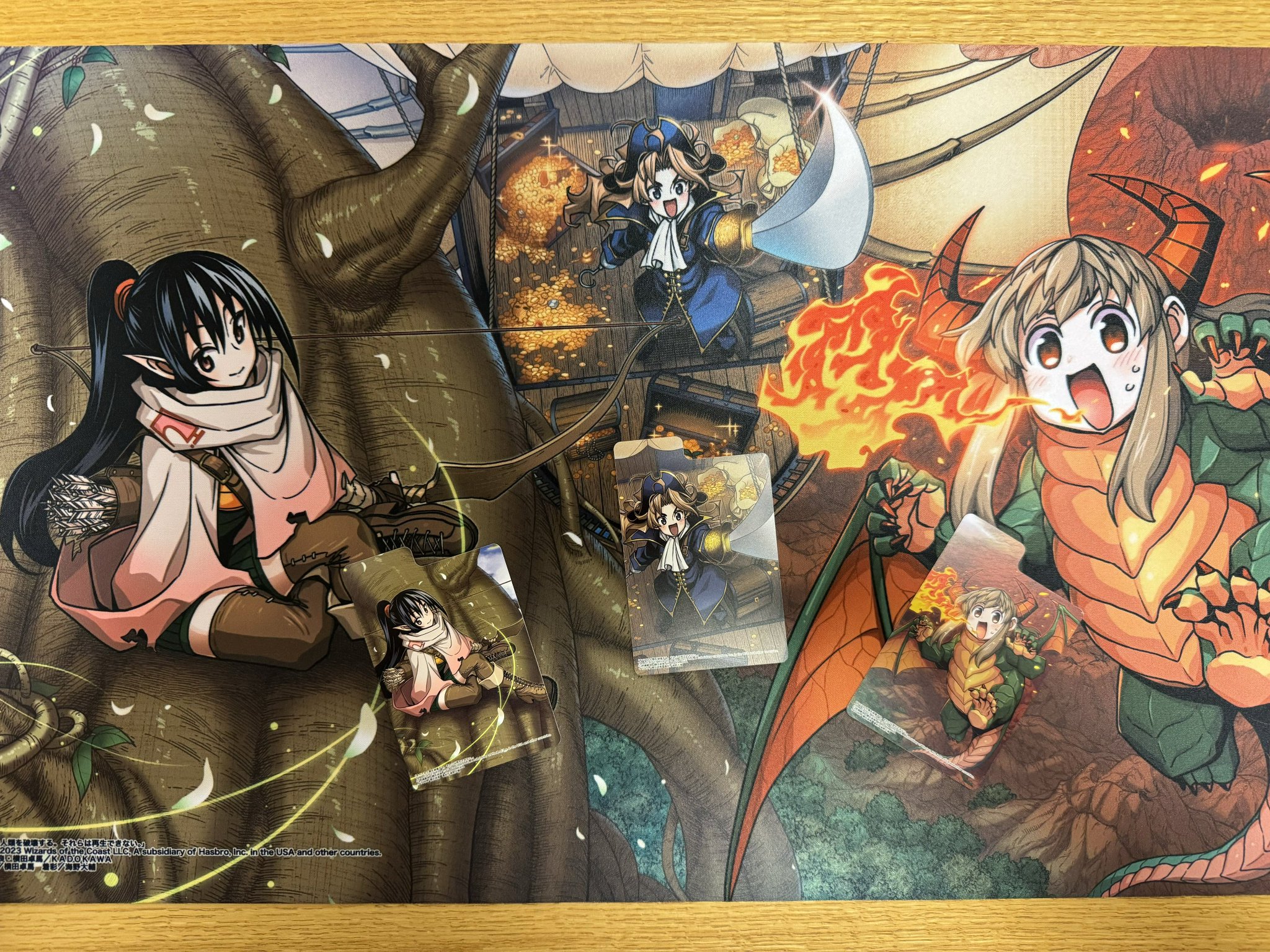 購入させていただきますMTG すべそれ プレイマット 栞3種 - マジック