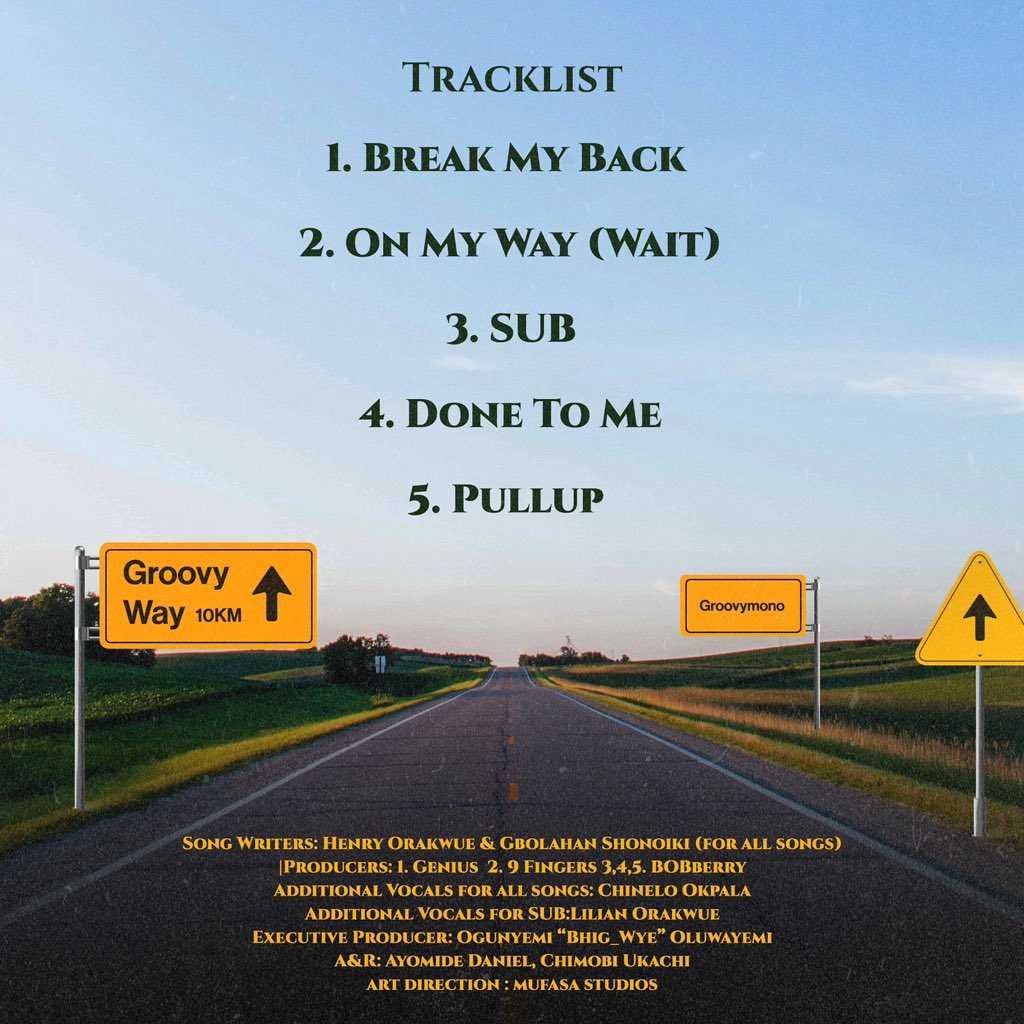 groovymono's tweet image. Groovy Way Cover Art &amp;amp; Track List ❗️
No Jokes! I’m Angry 😤 #GroovyWay #GroovyMono 

Pre-Save link in bio 🧬