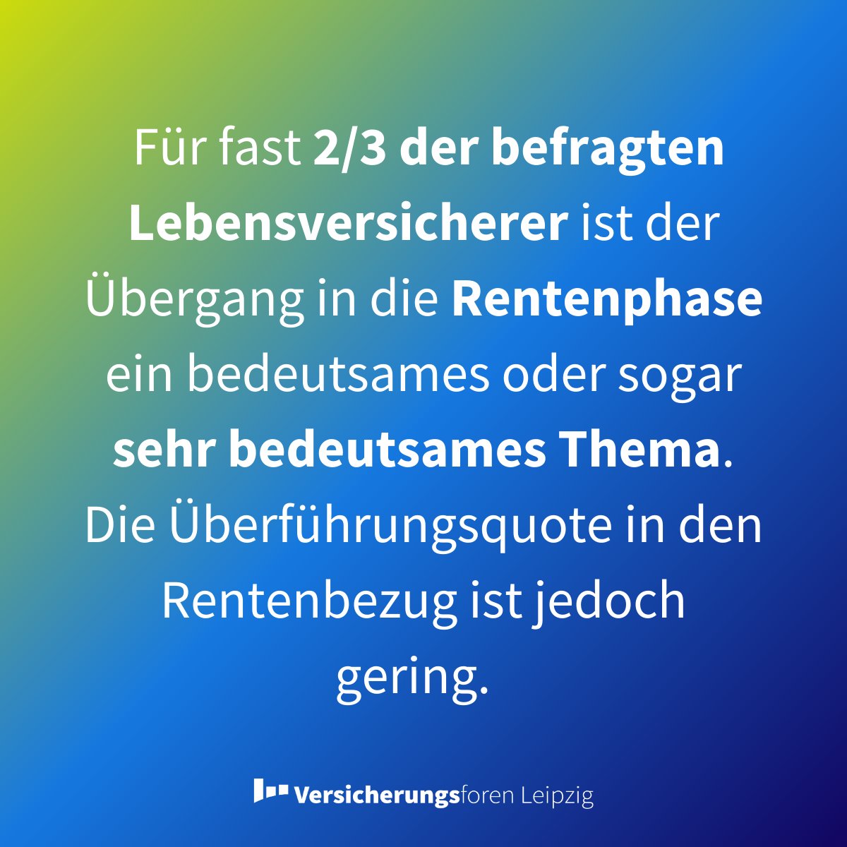 ❗Der Übergang in die Rentenphase stellt für viele Versicherer einen kritischen Punkt dar, der oft über die Fortsetzung der Kundenbindung entscheidet. #Rentenphase #Studie #Rente Zum Beitrag: versicherungsforen.net/produktmanagem…