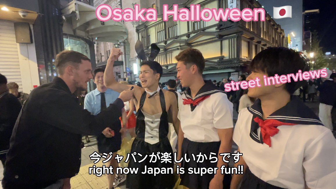 rileydesuka's tweet image. youtu.be/3E7lCeRqo-U?si…

#fyp #streetinterview #osaka #japan