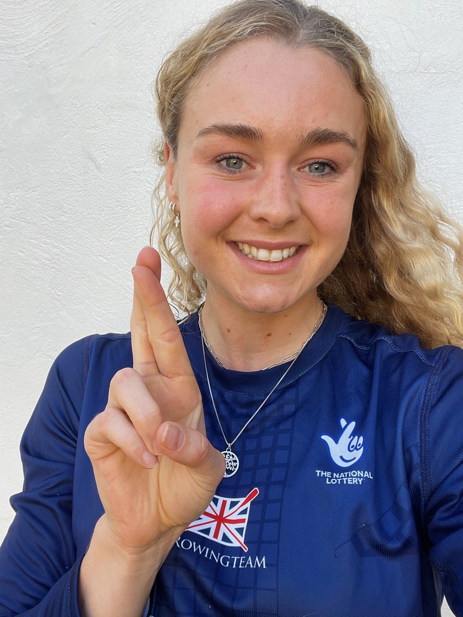 🤞 We say #ThanksToYou #NationalLottery players who raise funds to invest in sport. Our £8.1m Sports System Investment helps put our athletes among the best in the world. @BritishRowing rower Hannah Scott is an example as she recently became a World Champion! @LottoGoodCauses