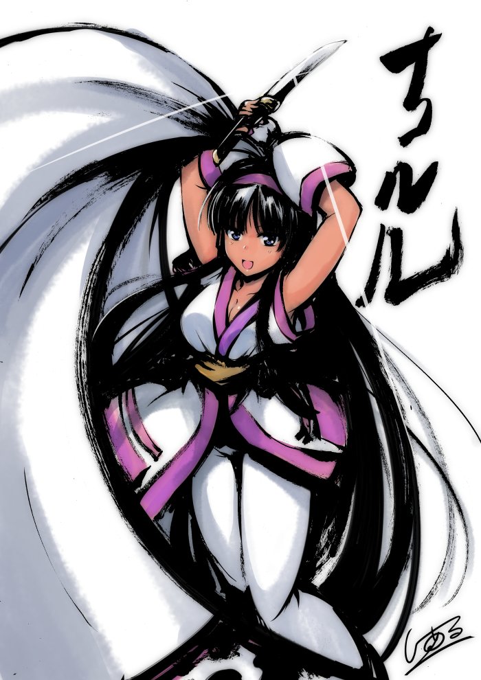 #自分の好きなキャラ一人の画像を四枚貼る 
紫さんっていいよね 