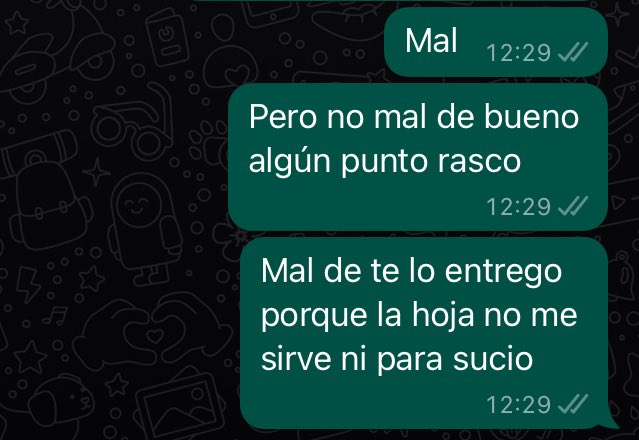 Que tal el examen?