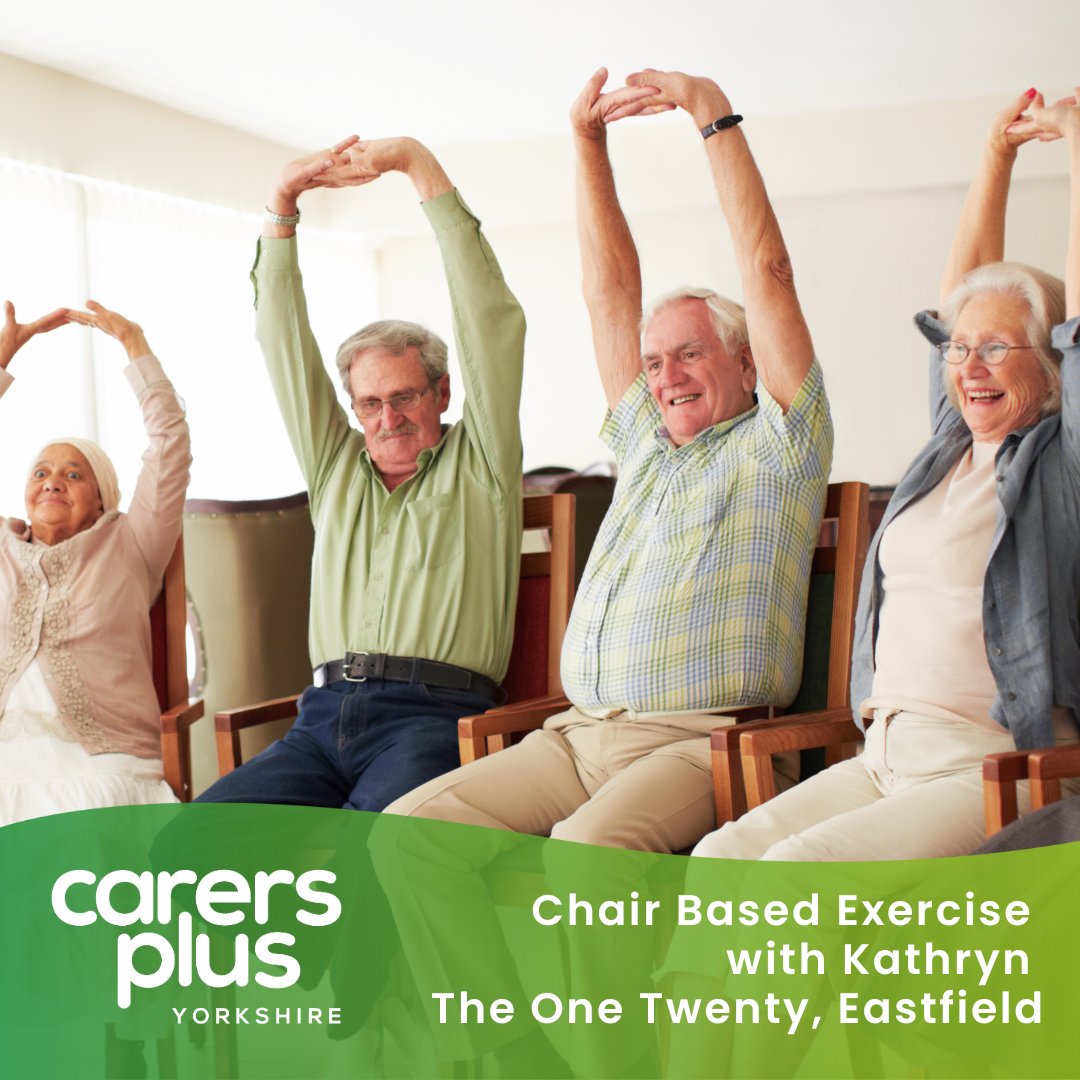 💚 Join Kathryn for some gentle chair-based exercise to improve strength and mobility in a welcoming environment! This free session will be fun and relaxed with feel good energy, so why not come along? Everyone is welcome!