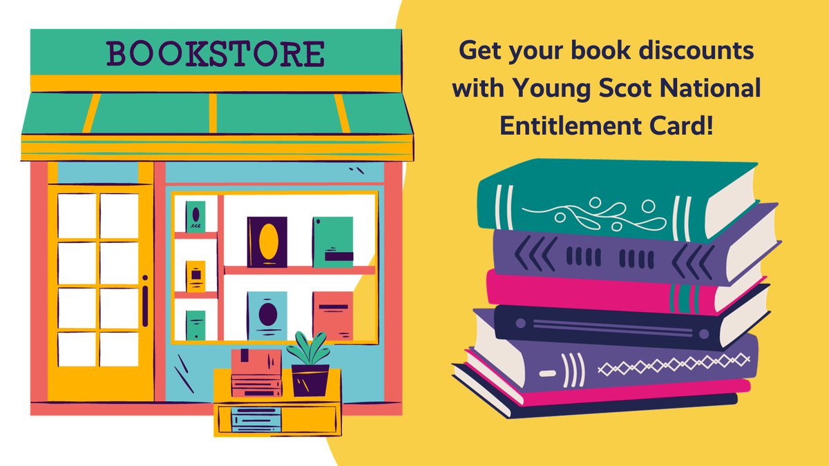 YoungScot's tweet image. 📚 Young people can also visit some in person bookshops in their area and get a discount with their Young Scot National Entitlement Card, including:

10% off @ABCLochgilphead
bit.ly/40Irm1P

&amp;amp; 10% off The Orcadian Book Shop!
bit.ly/3QOBm6f

#BookWeekScot