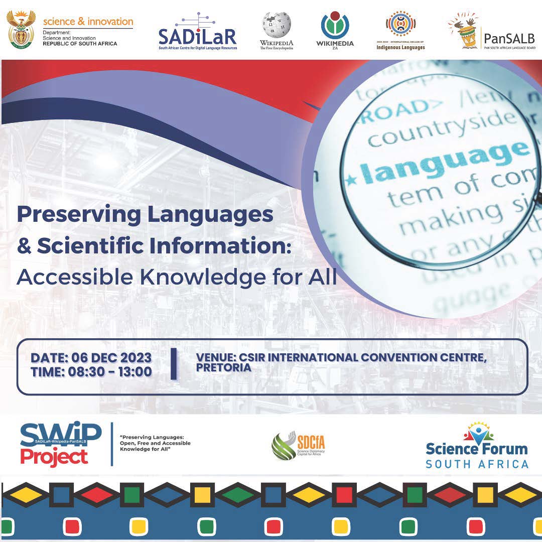 Join us for our second SWiP event post-launch! Participants will be able to leave a mark on Wikipedia by getting an overview of how to edit &amp; add content to Wikipedia in their African languages. No prior experience is needed! 
Register: bit.ly/3G10eS1
ATTENDANCE IS FREE