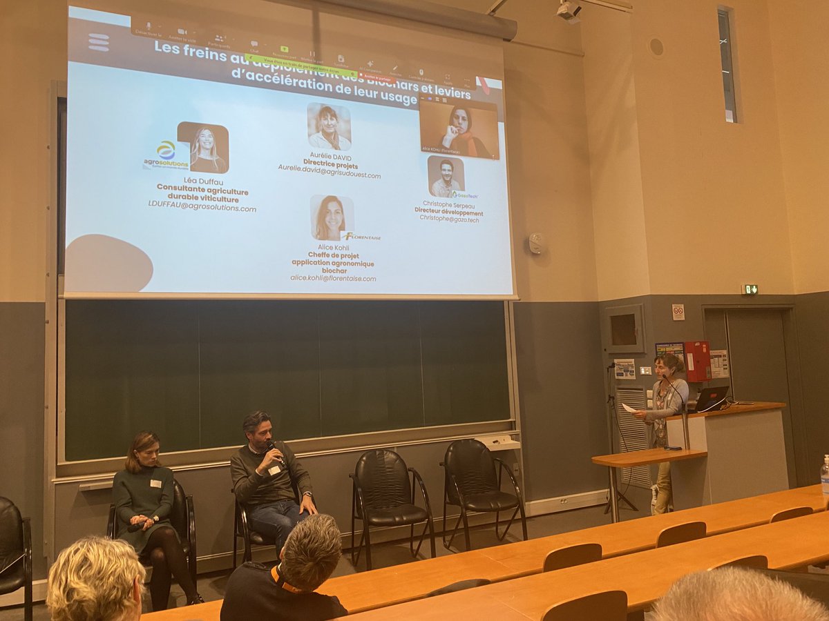 acmg54JFB's tweet image. Les freins à l’usage du #biochar ou #biocarbon en agriculture ⁦@AgriSOI⁩  ⁦@IMTMinesAlbi⁩ ⁦@ACMG_47⁩ de Futures très bonnes solutions partagées ce matin à #Albi