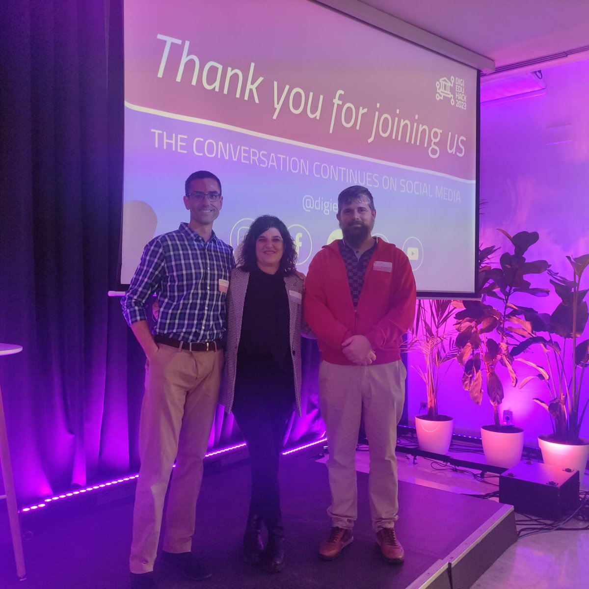 digigunea's tweet image. 🌐 Aste honetan #DigiEduHack jardunaldia izan da Madrilen, hezkuntza digitalean eta teknologia berrikuntzan zentratutako hackathon ekitaldia.

👥 @bgnagusia|ko @ainhoaberrilasa bertan aritu da ezagutza saretzen.

🔗 digieduhack.com