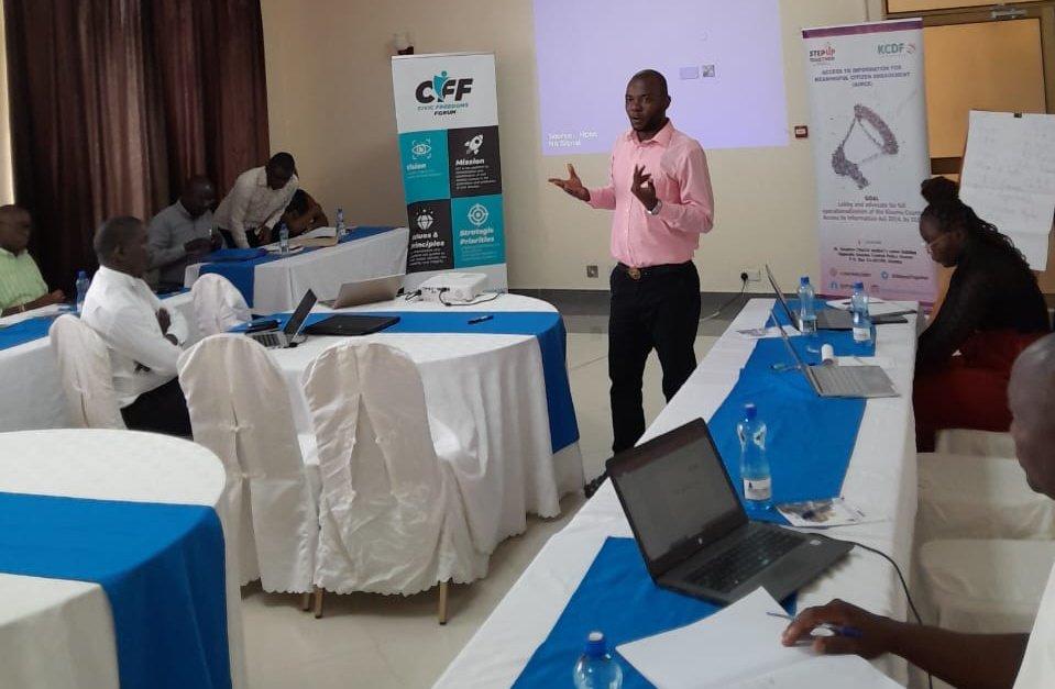 StepupTogether's tweet image. With support from @KCDF &amp;amp; in partnership with @cff_kenya we are hosting a 2nd Access to Information Technical Working Group Meeting between Kisumu Community of Practice  &amp;amp; @KisumuCountyKE  officials to reflect  on Terms of reference &amp;amp; share updates on  the policy drafting process