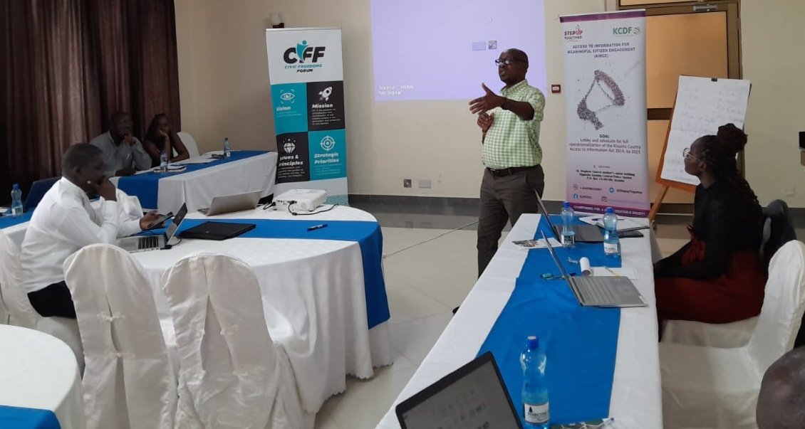 StepupTogether's tweet image. With support from @KCDF &amp;amp; in partnership with @cff_kenya we are hosting a 2nd Access to Information Technical Working Group Meeting between Kisumu Community of Practice  &amp;amp; @KisumuCountyKE  officials to reflect  on Terms of reference &amp;amp; share updates on  the policy drafting process