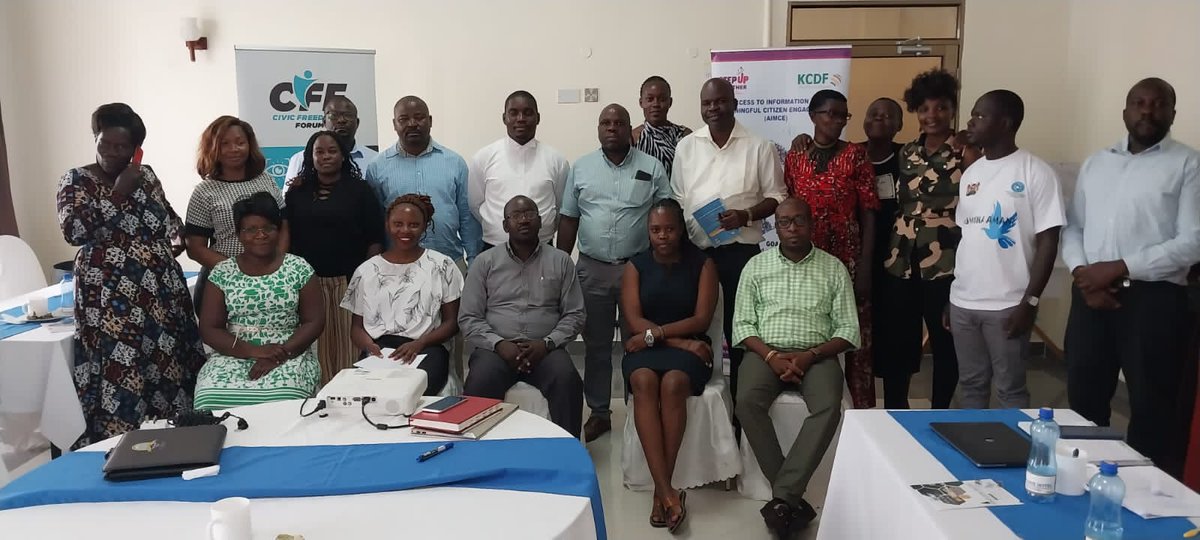 StepupTogether's tweet image. With support from @KCDF &amp;amp; in partnership with @cff_kenya we are hosting a 2nd Access to Information Technical Working Group Meeting between Kisumu Community of Practice  &amp;amp; @KisumuCountyKE  officials to reflect  on Terms of reference &amp;amp; share updates on  the policy drafting process